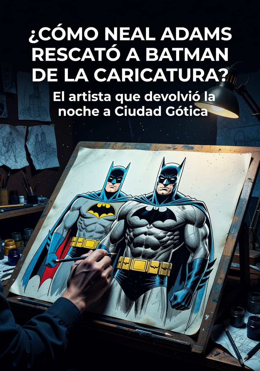 Neal Adams: Secretos de Anatomía y Narrativa Visual