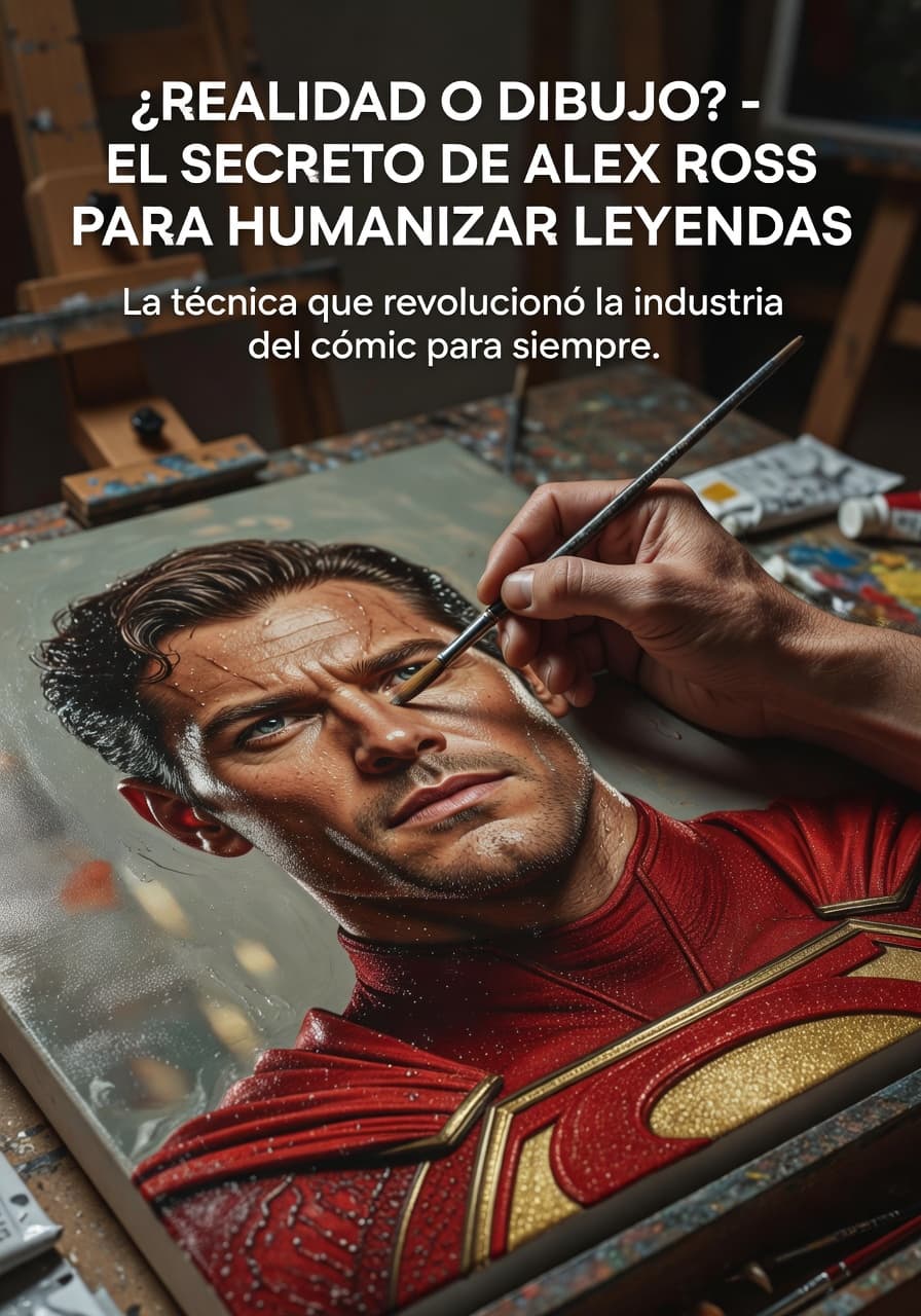 Alex Ross: El Secreto detrás del Fotorrealismo en el Cómic