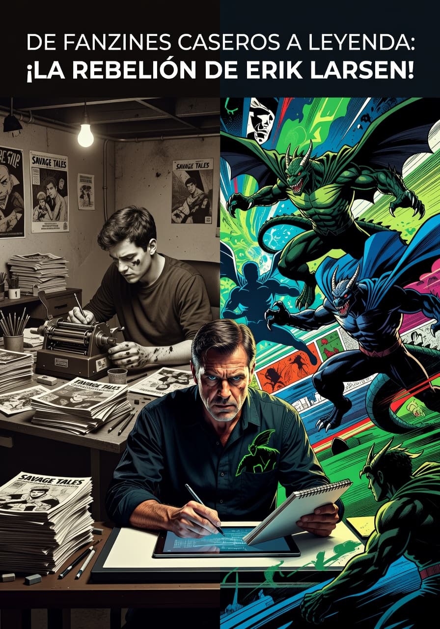 Erik Larsen: Domina la Rebeldía y el Éxito en el Cómic