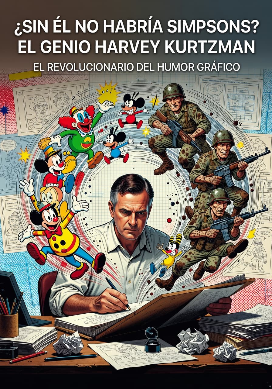 Harvey Kurtzman: Lecciones del Genio que Cambió el Cómic