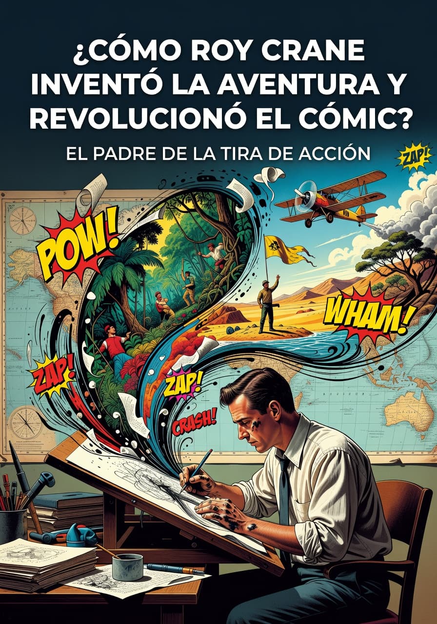 Roy Crane: El Maestro que Inventó la Aventura en el Cómic