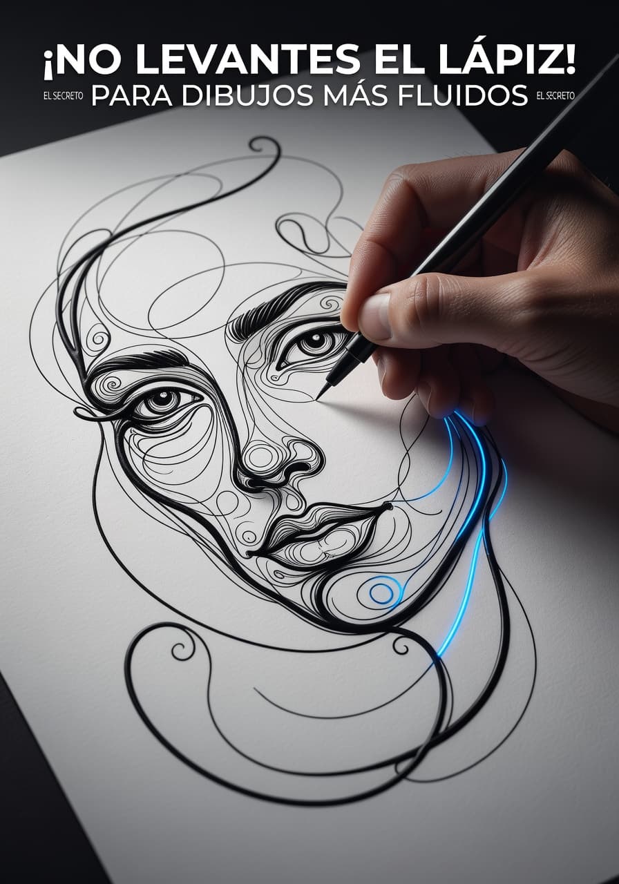 Libera tu Trazo: El Poder de la Línea Continua