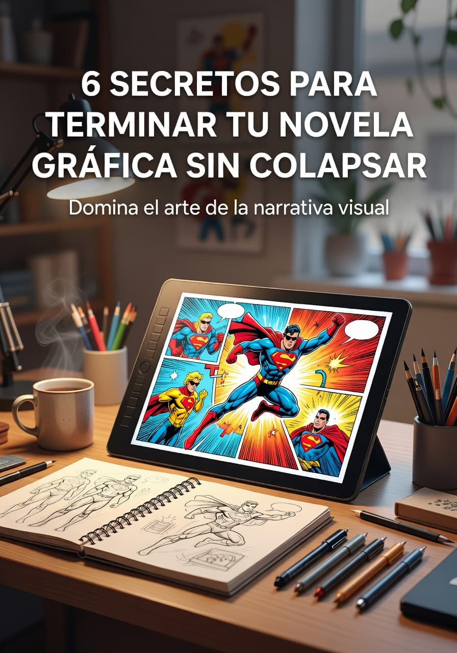 Crea tu primera novela gráfica sin morir en el intento