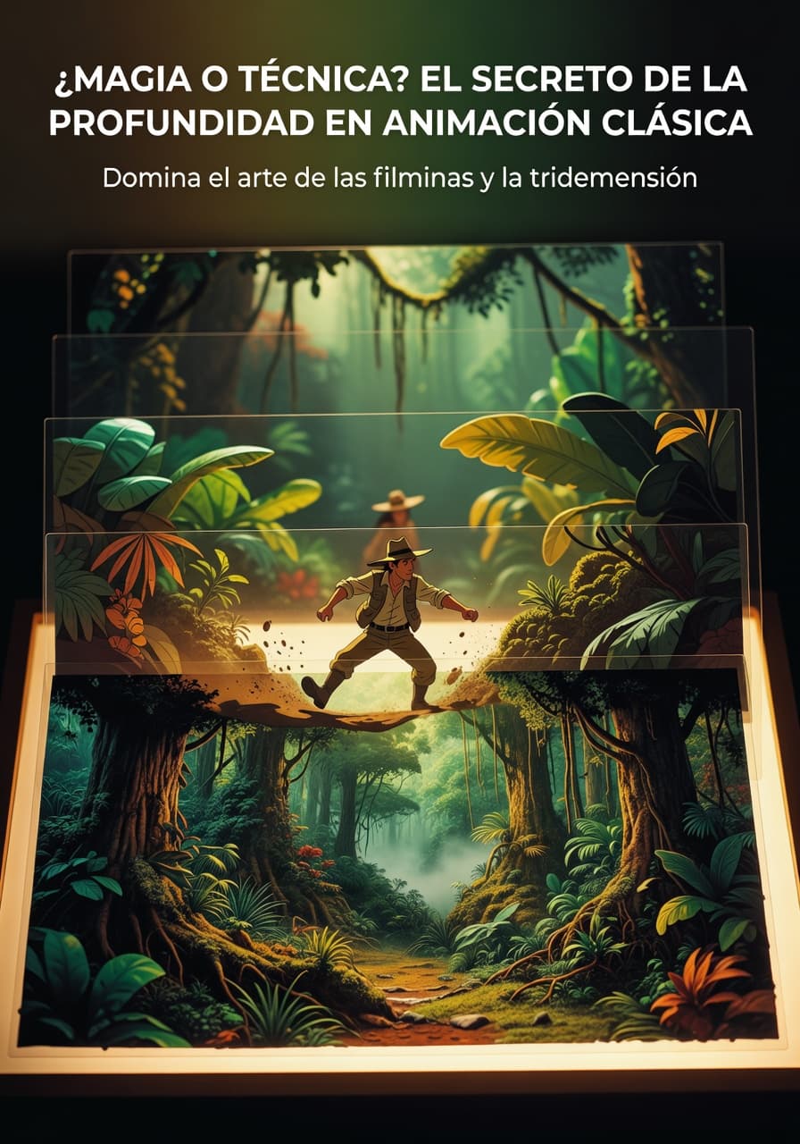 Domina la Ilusión de Profundidad en la Animación Clásica
