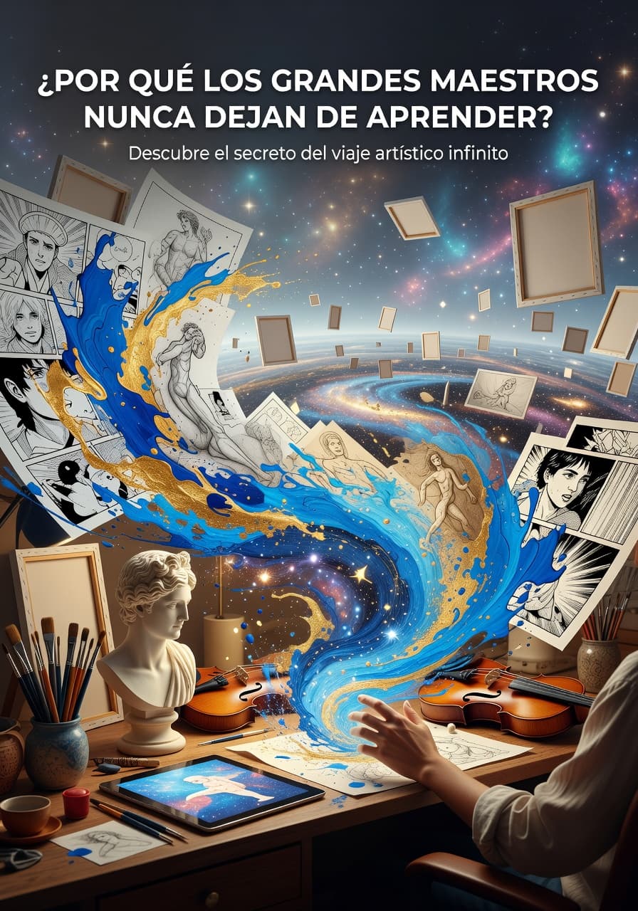 Arte sin límites: El secreto del aprendizaje infinito