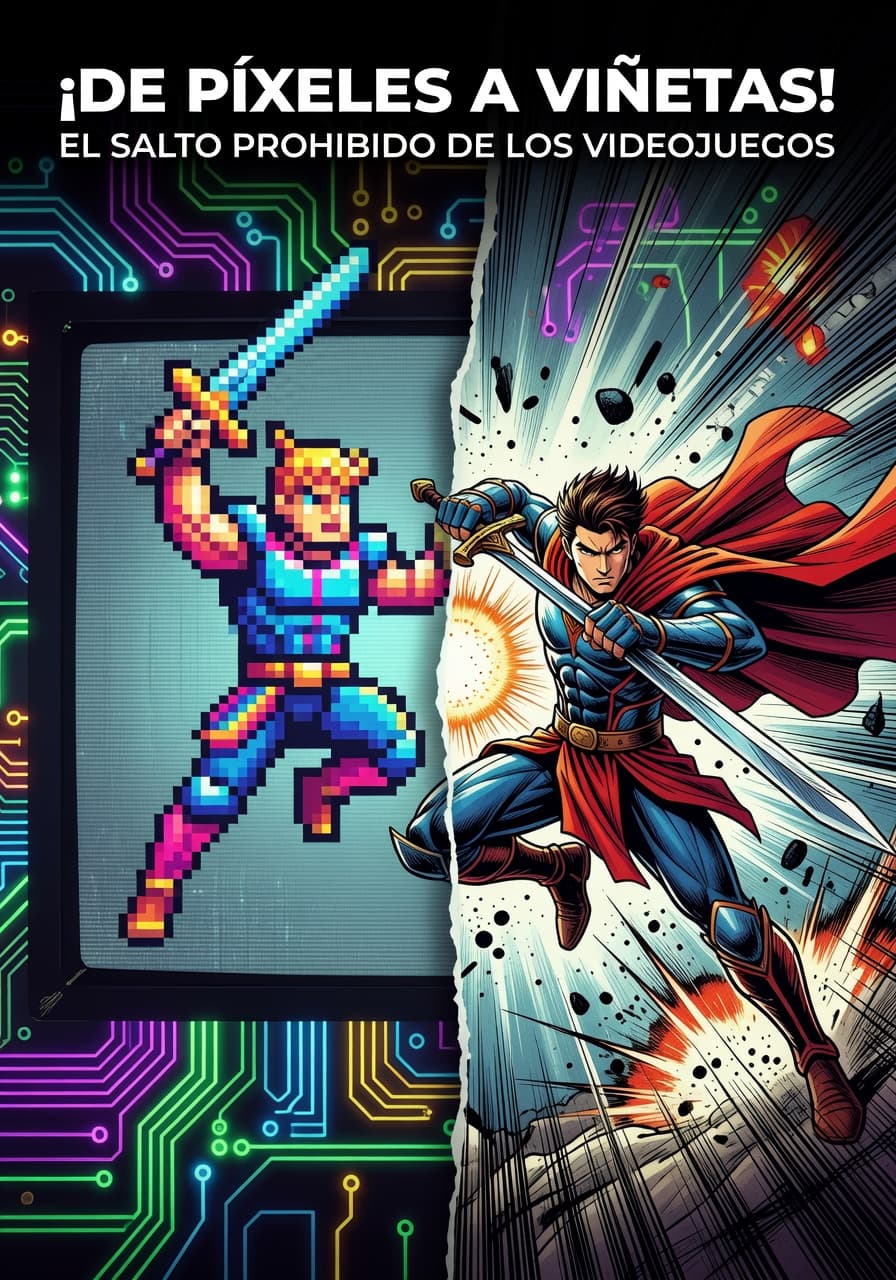Del Píxel al Papel: El Arte de Adaptar Videojuegos