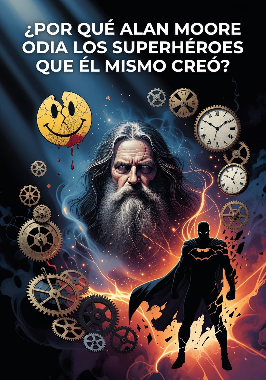 Alan Moore: Secretos de Narrativa del Mago del Cómic