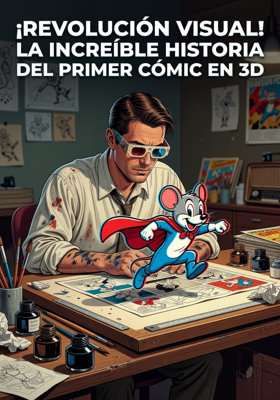 La Revolución del Cómic 3D: El Legado de Joe Kubert