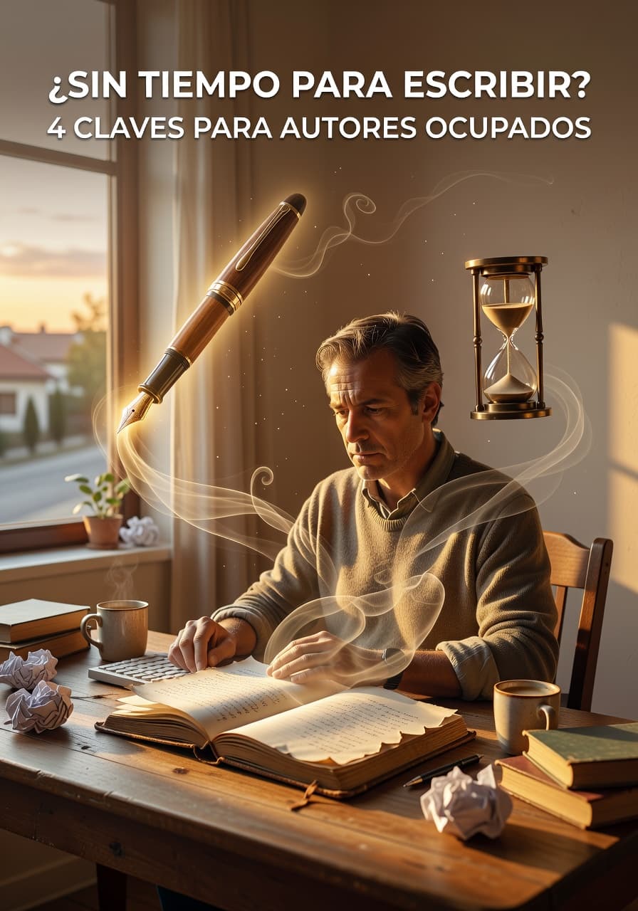 Escribe tu Libro sin Tiempo: 4 Claves Infalibles