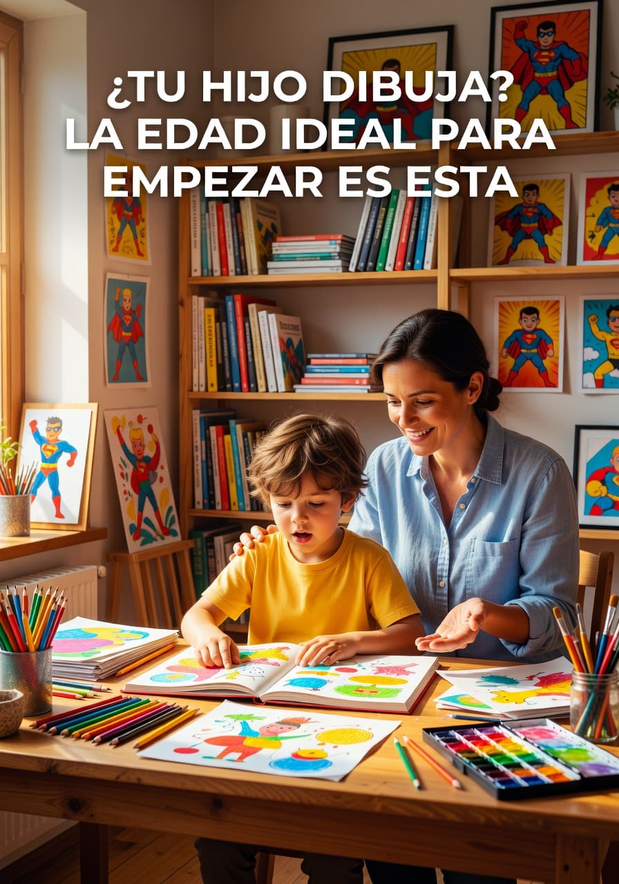 ¿A qué edad empezar? Despierta el talento artístico de tu hijo
