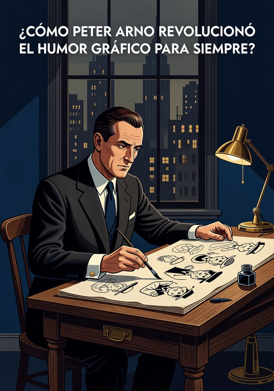 Peter Arno: Secretos de Sátira y Composición Visual