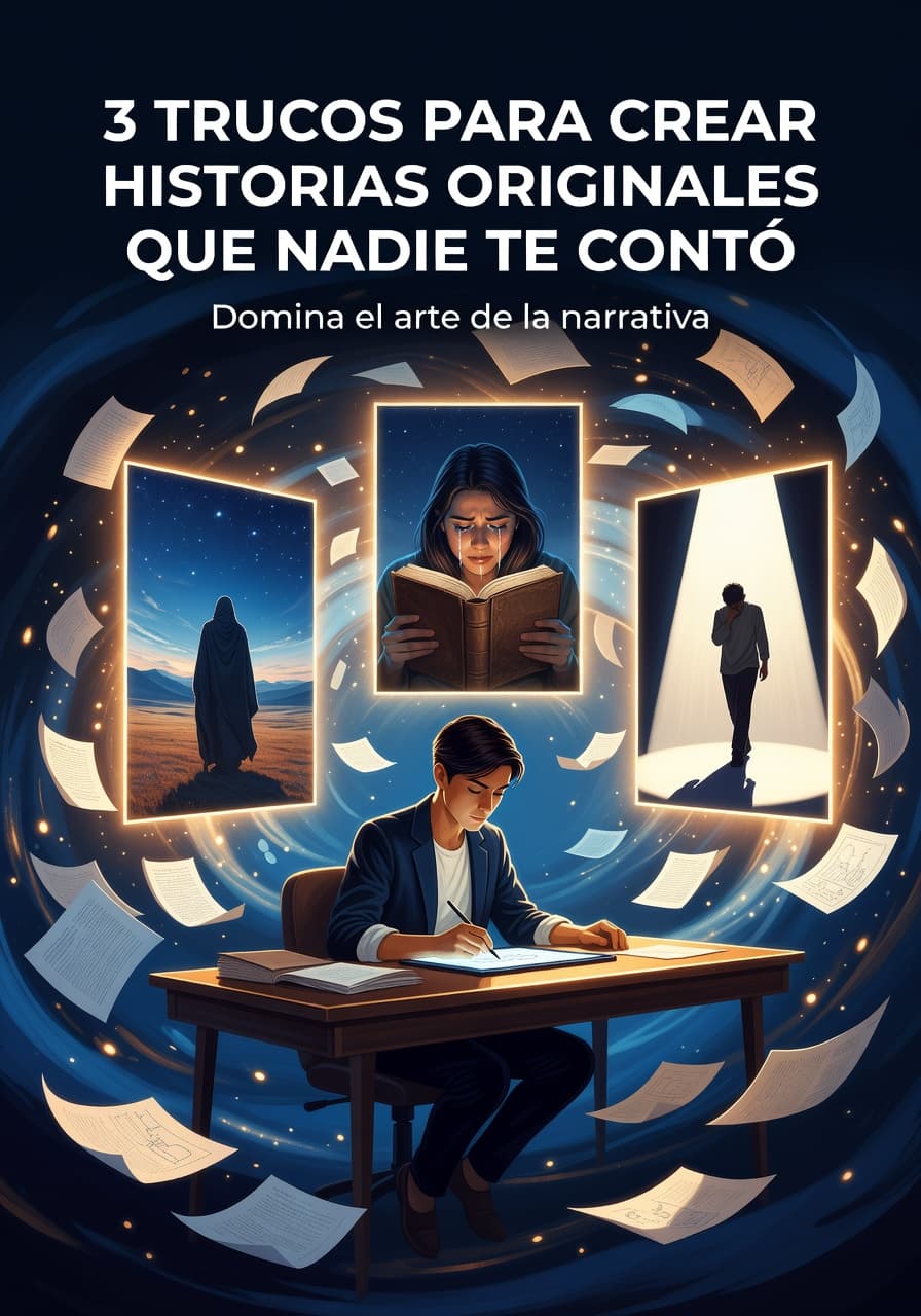 Adiós al Bloqueo: 3 Secretos para Historias Inolvidables