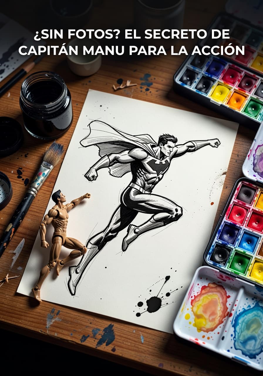 Secretos del Cómic: Acción y Estilo con Capitán Manu
