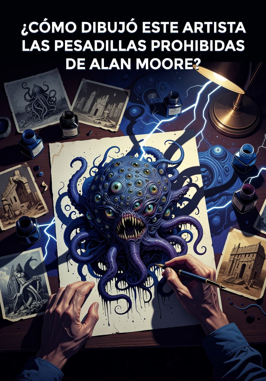 Jacen Burrows: Cómo ilustrar el horror de Alan Moore