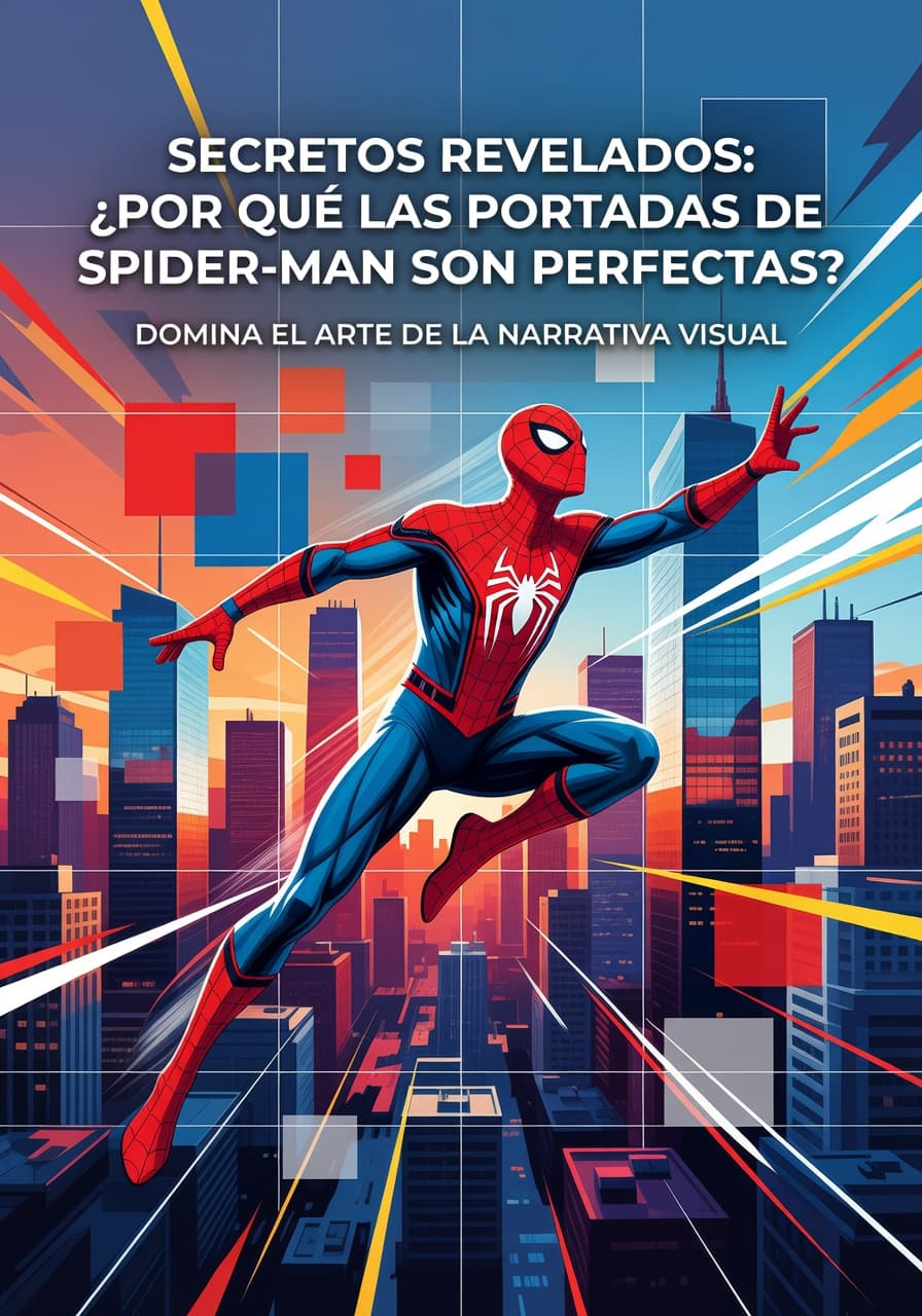 Domina la Narrativa Visual con las Portadas de Spider-Man