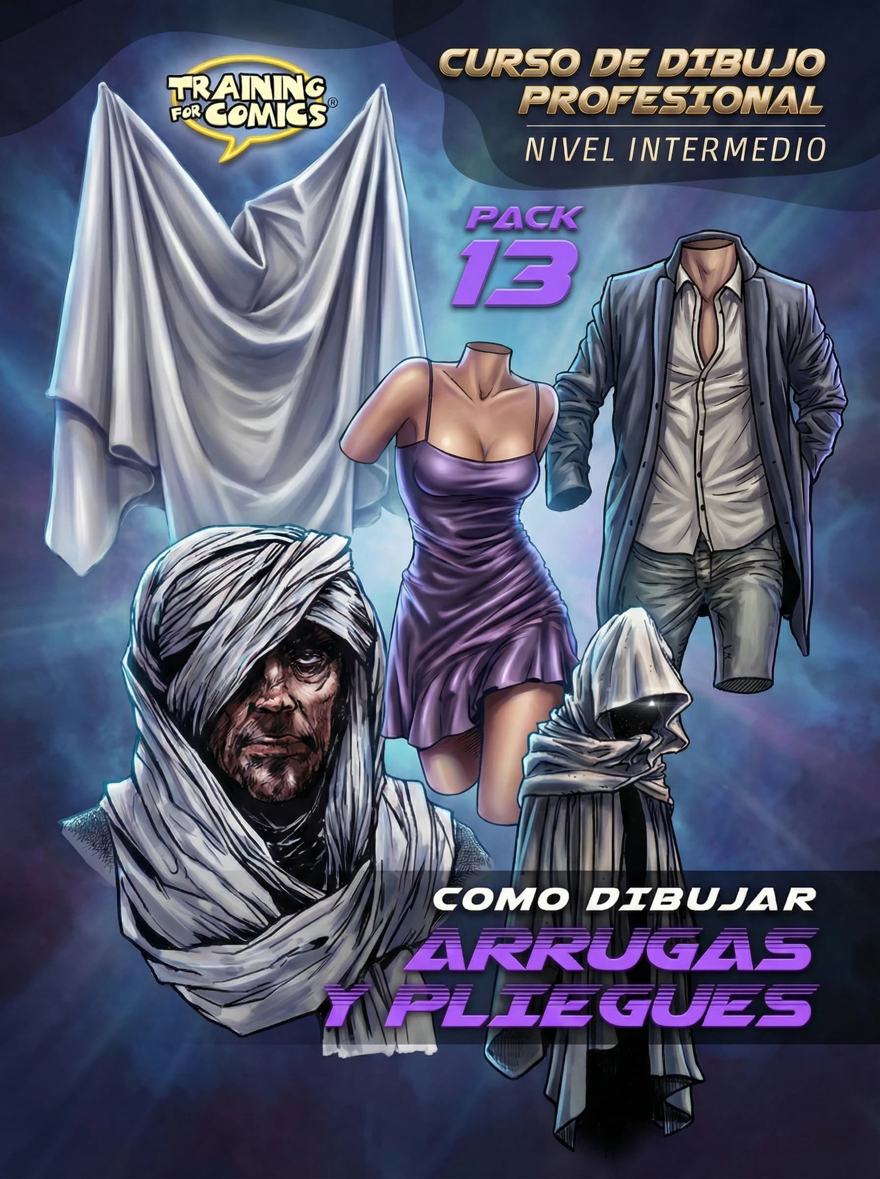 Cómo dibujar Arrugas y Pliegues