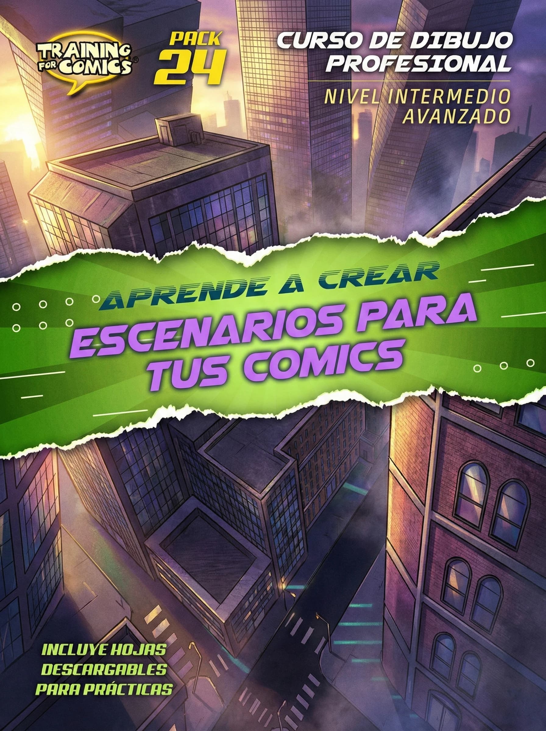 Aprende a Crear Escenarios para tus Cómics