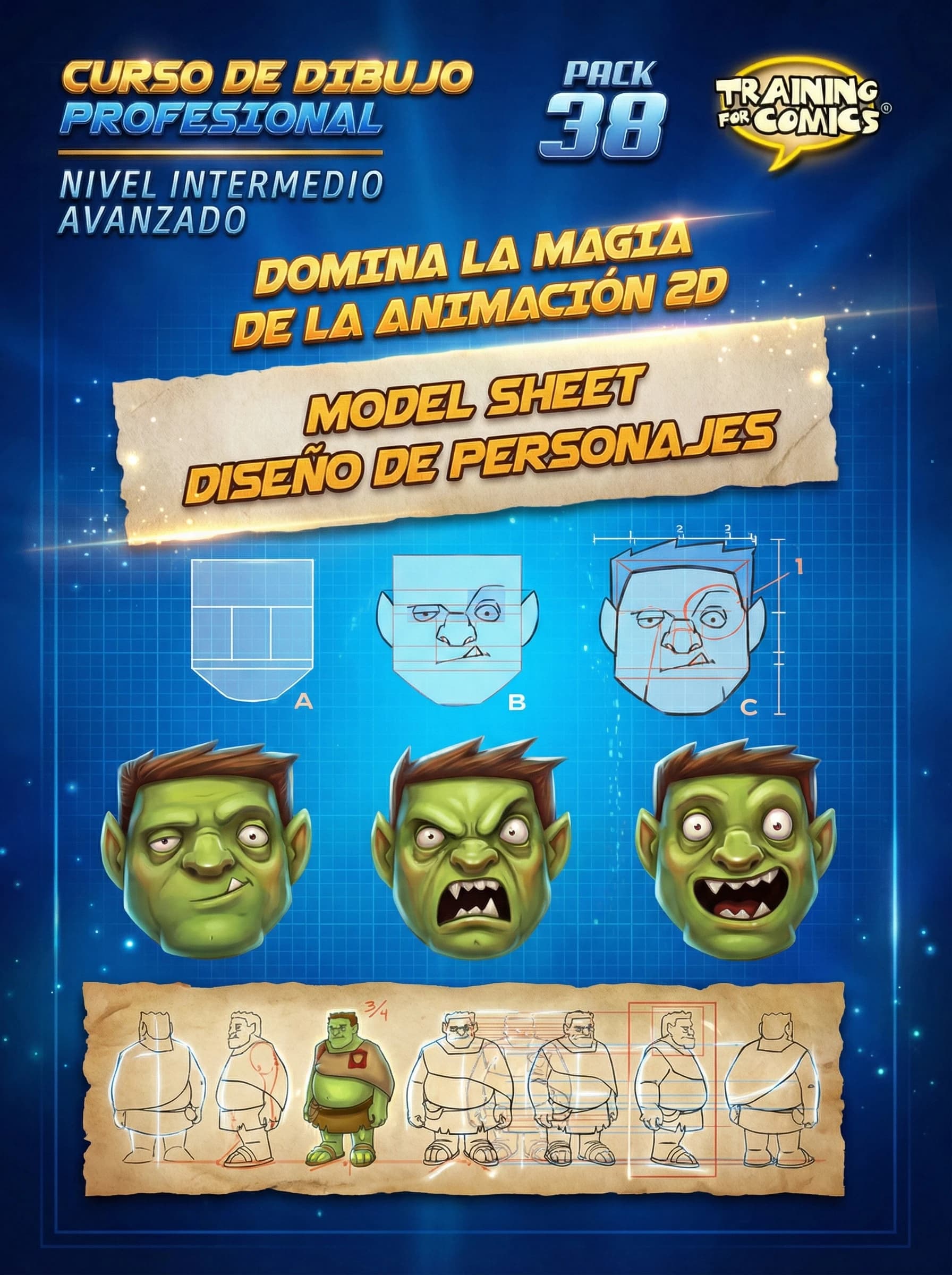 Model Sheet: Diseño de Personajes para Animación