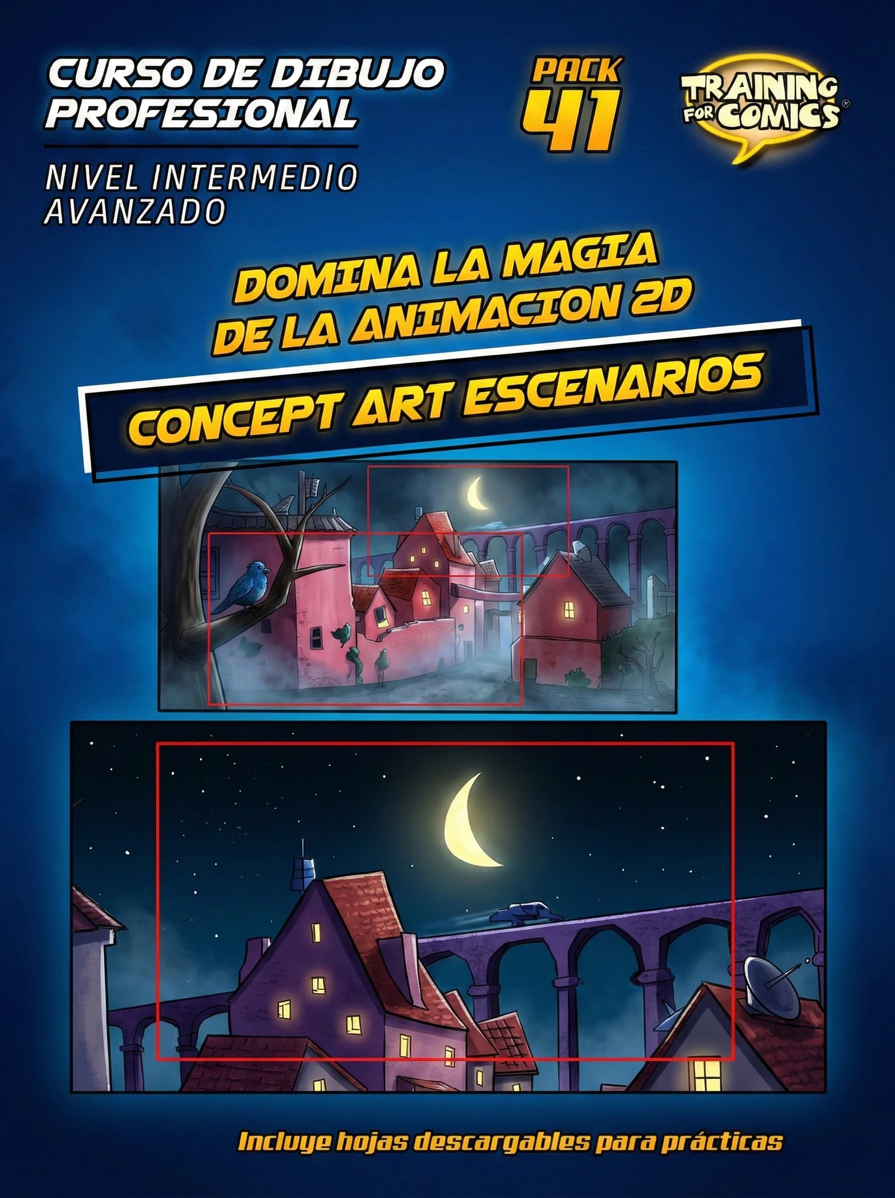Concept Art: Escenarios para Animación 2D