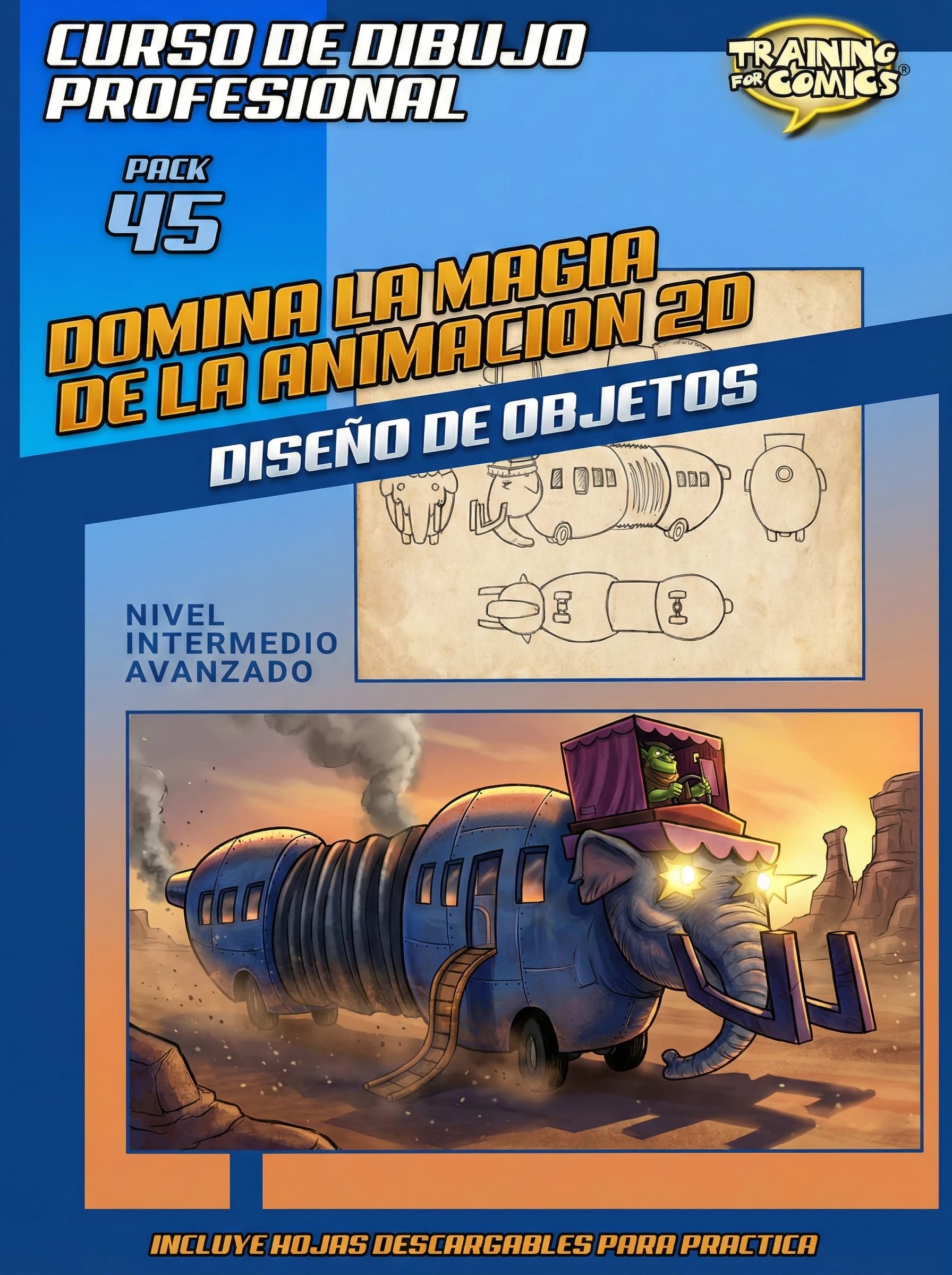 Diseño de Objetos para Animación: Crea Mundos Únicos