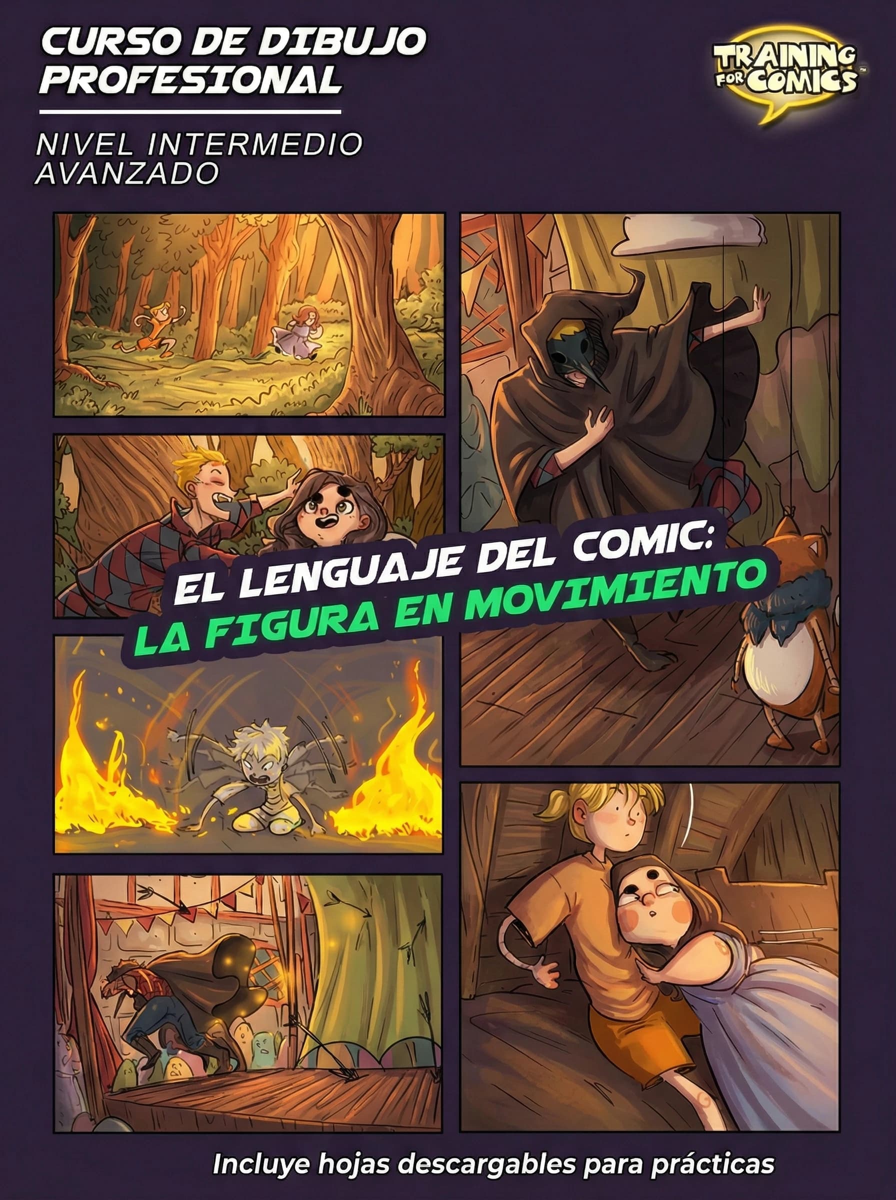 Domina el Movimiento: El Secreto de la Acción en el Cómic