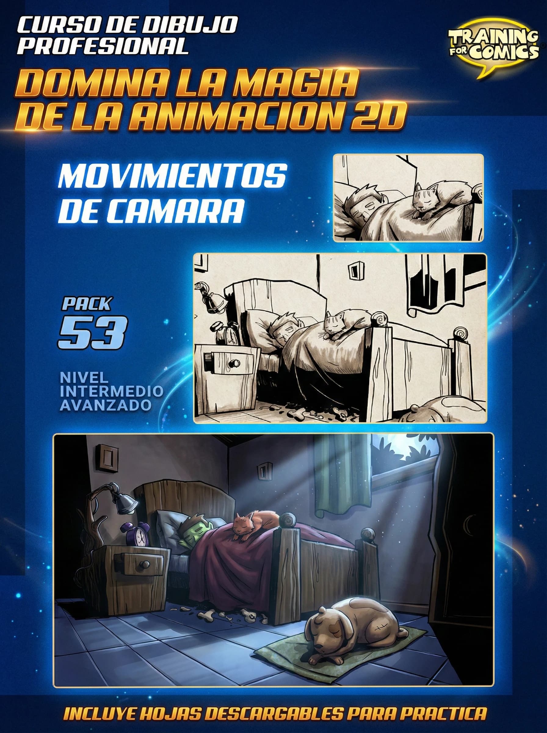 Domina el Arte de los Movimientos de Cámara en Animación