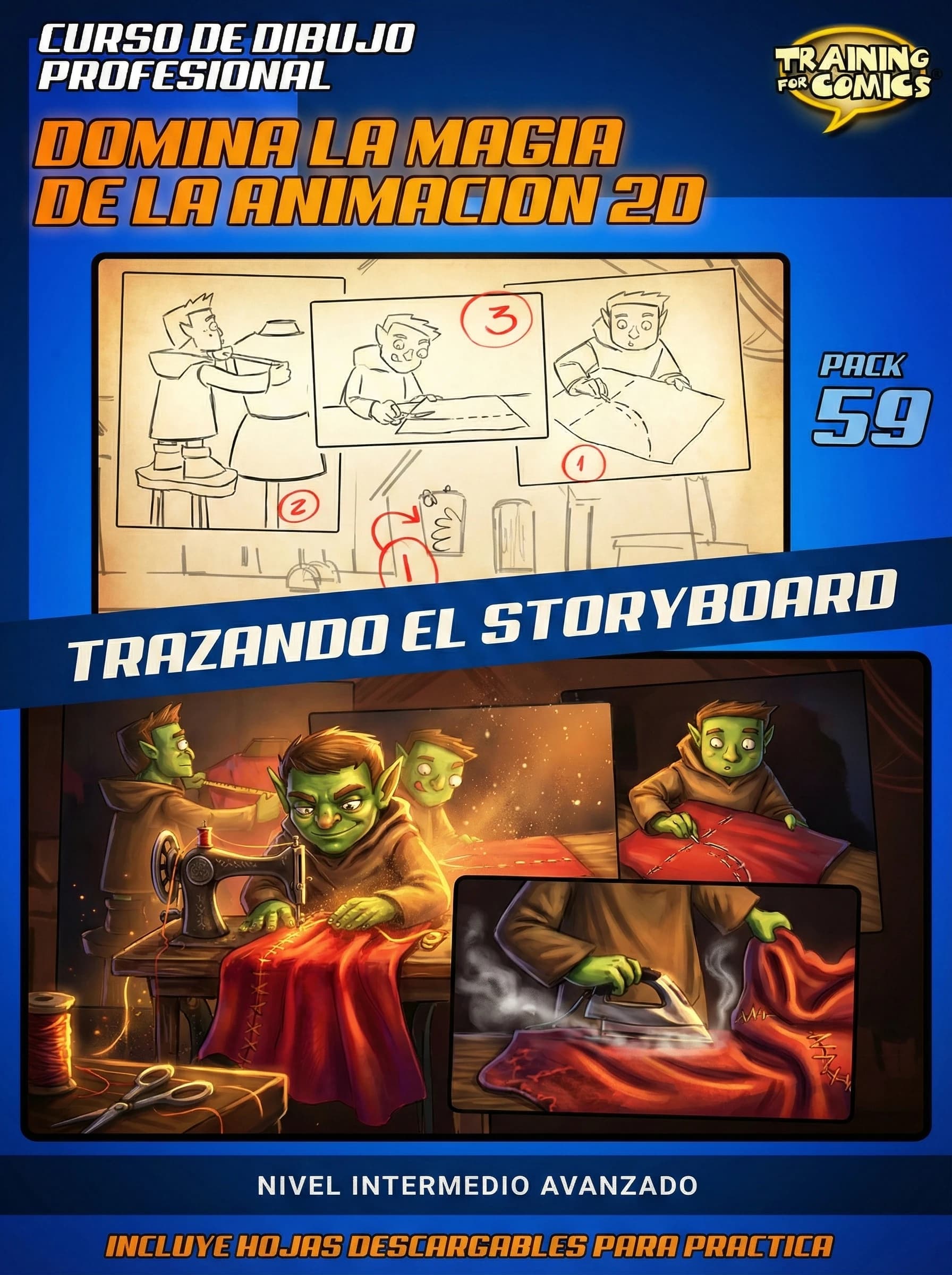 Storyboarding Profesional: De la Idea a la Acción Visual