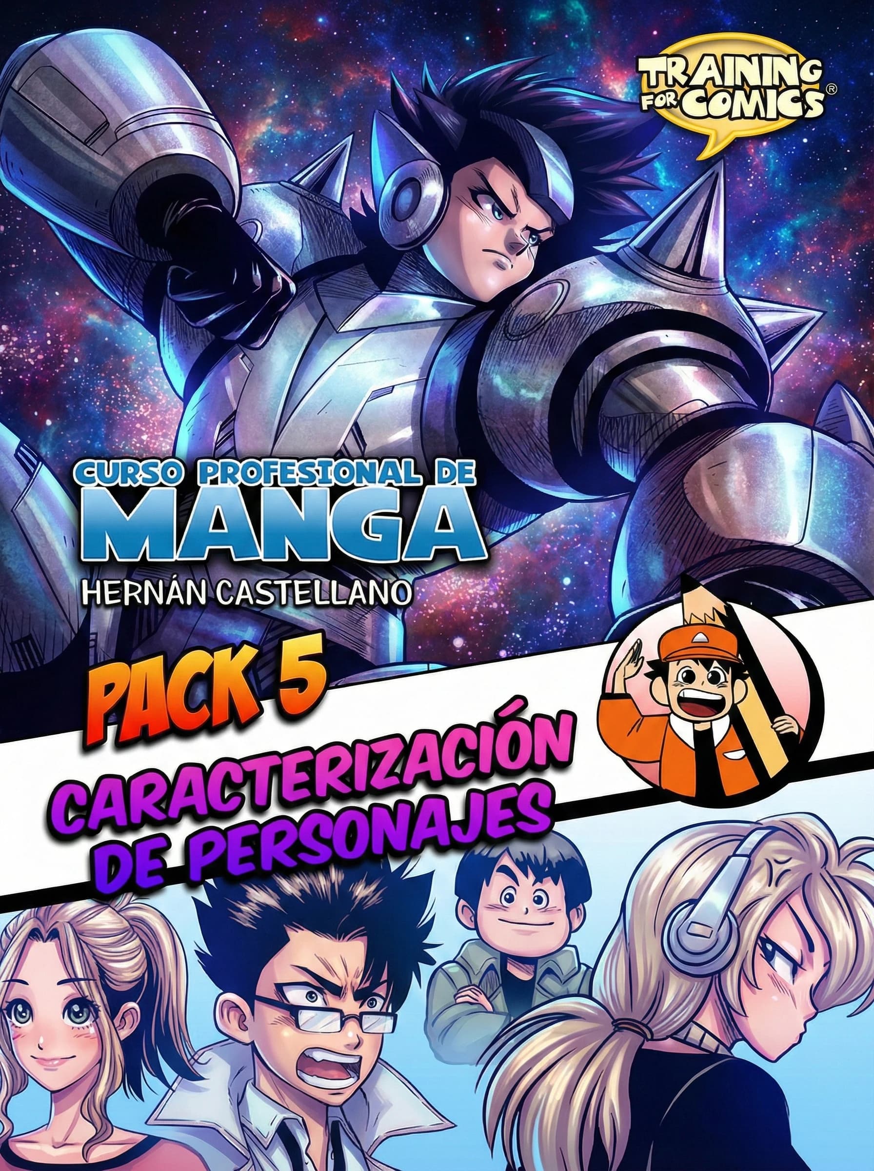 Caracterización de Personajes - Pack 5