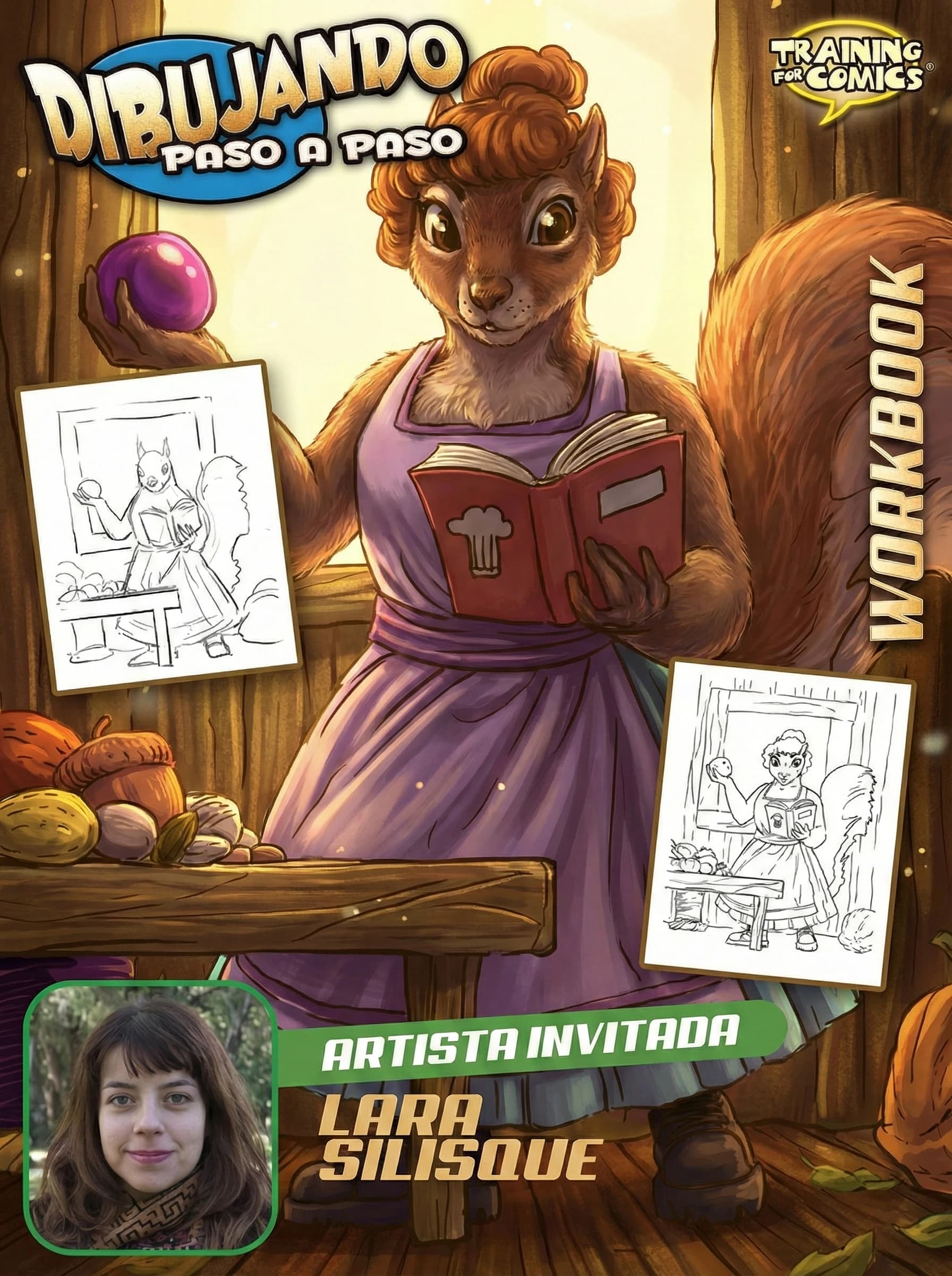 Crea Personajes Mágicos: La Señora Ardilla Cocinera