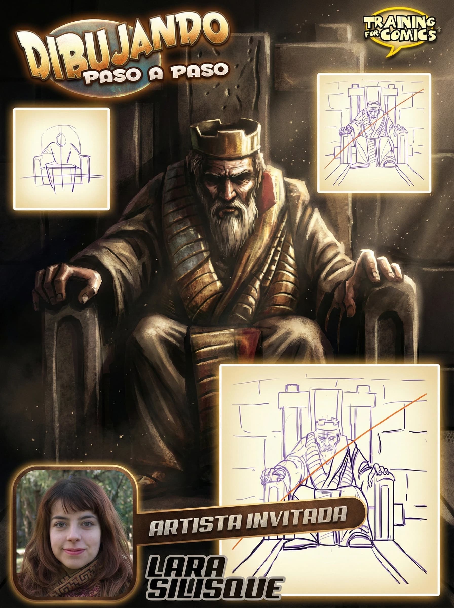 Domina el Arte del Contraste: El Emperador en su Trono