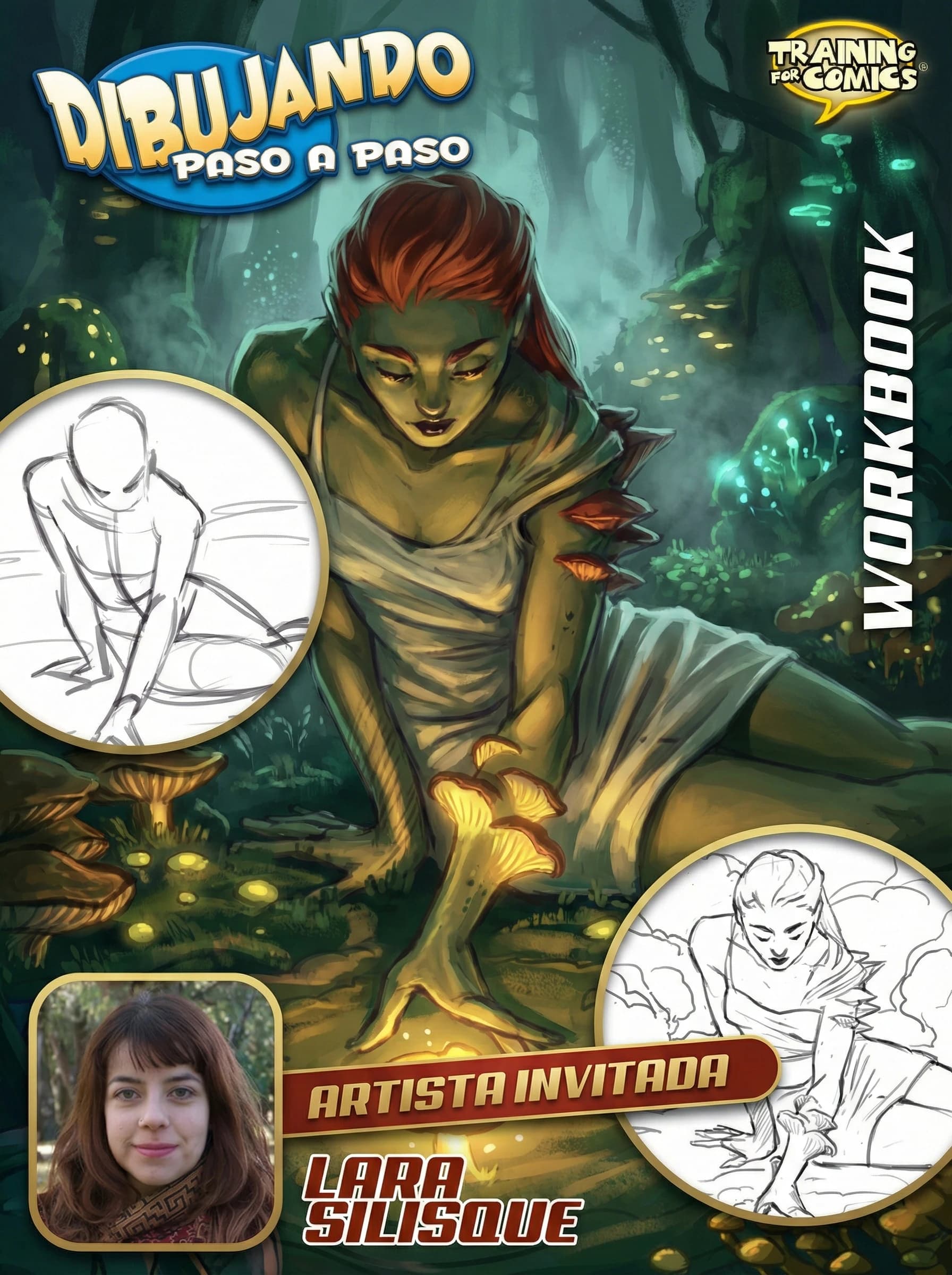 La Guardiana del Bosque: Domina la Ilustración Mística