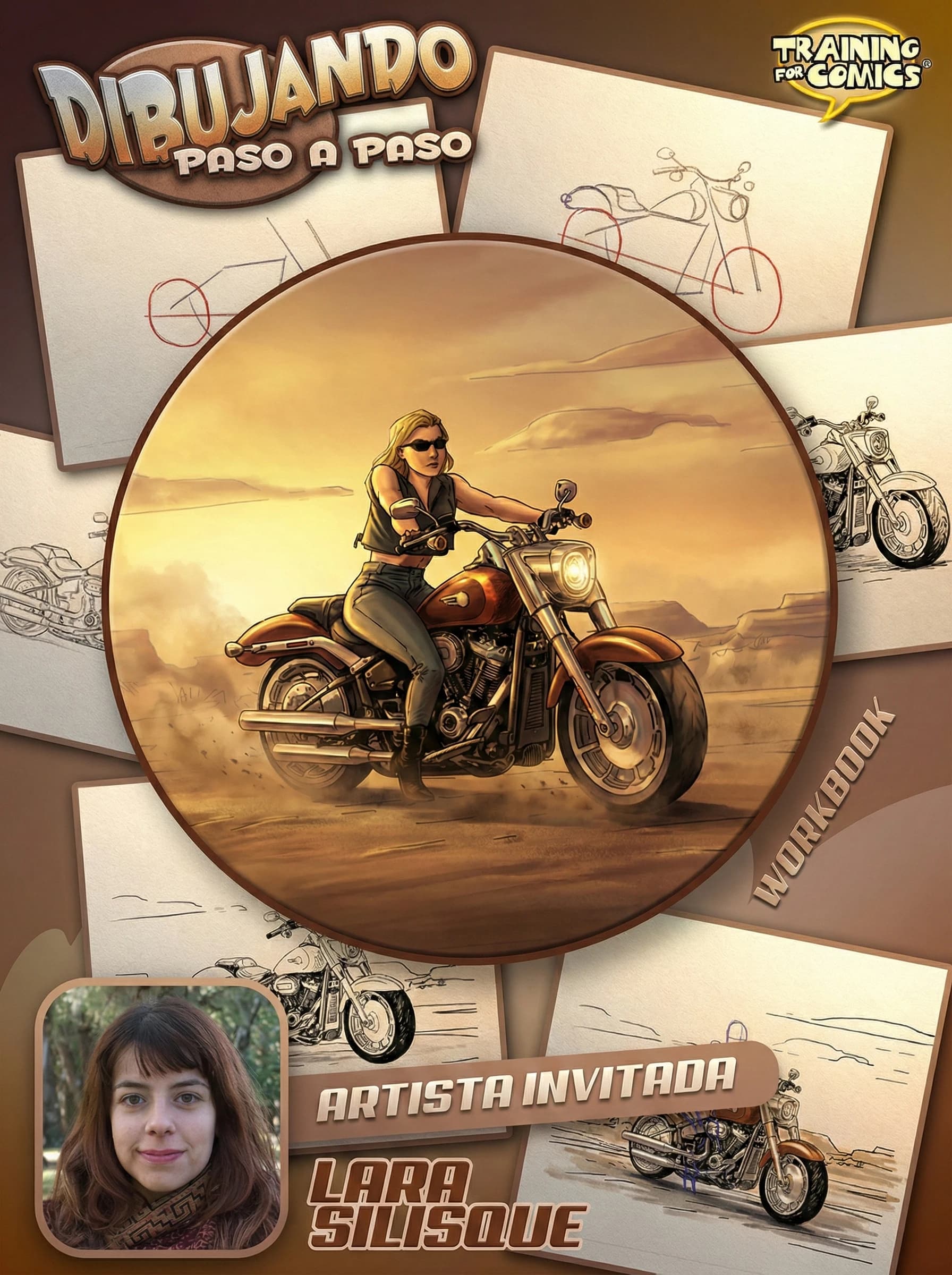 Dibuja una Motociclista: Domina la Máquina y la Figura