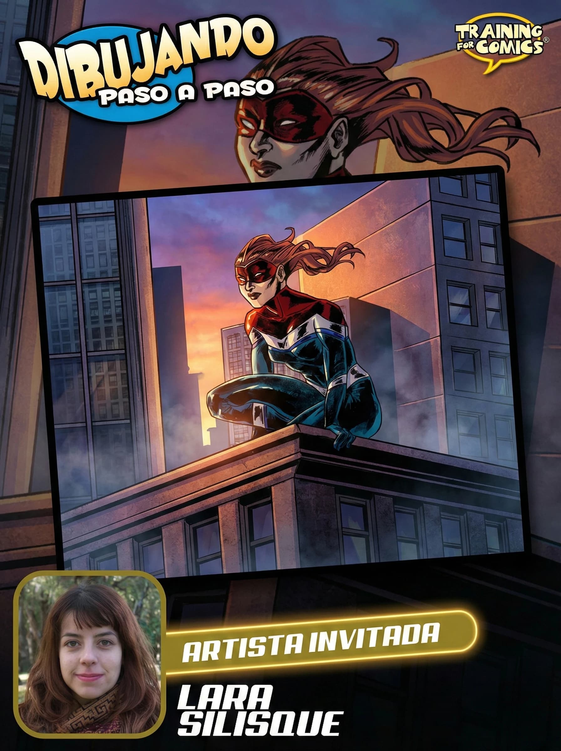 Crea tu Superheroína Vigilante: De la Perspectiva al Color