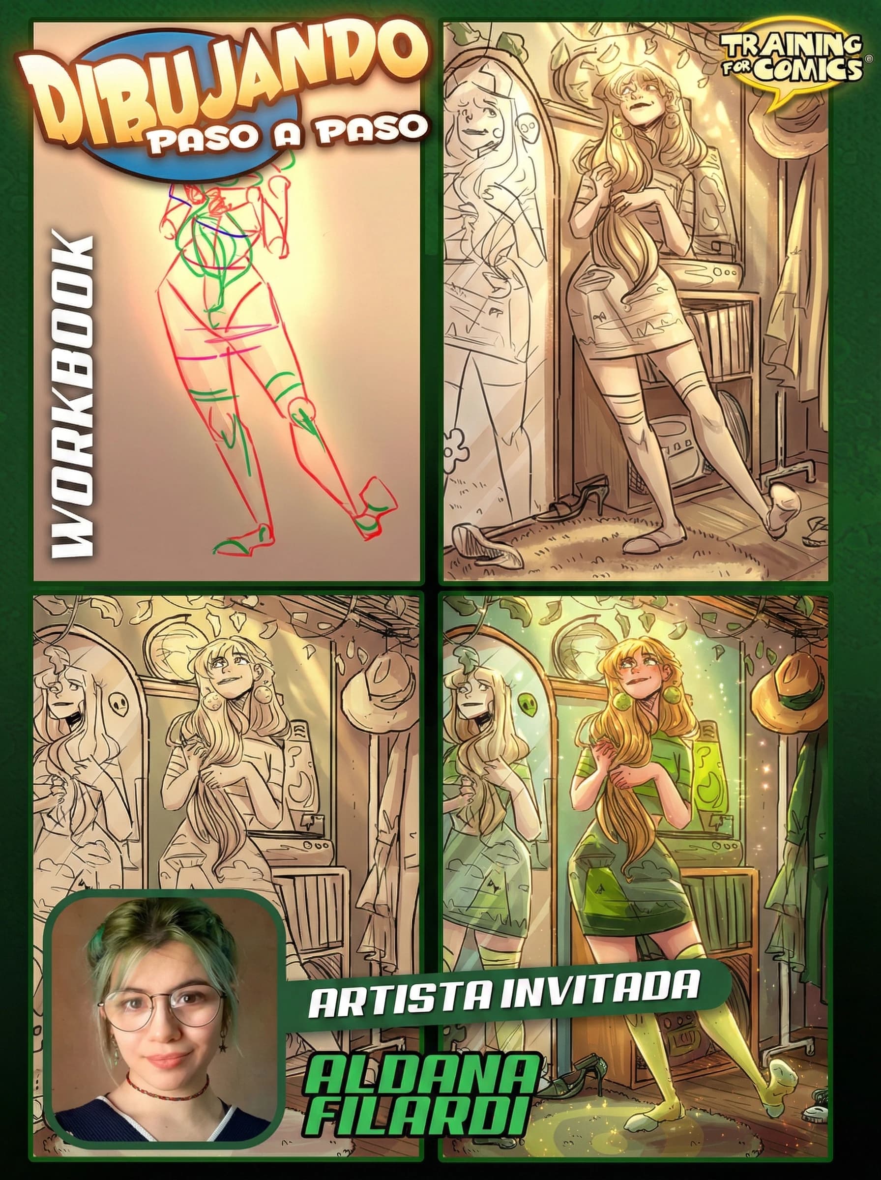 Domina la Estética Greencore: Diseño de Personajes en Verde