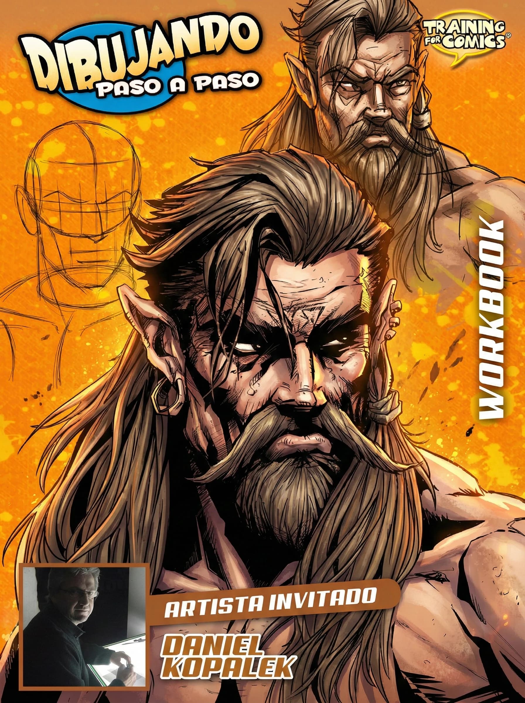 Dibuja un Guerrero Celta: De Boceto a Entintado Pro