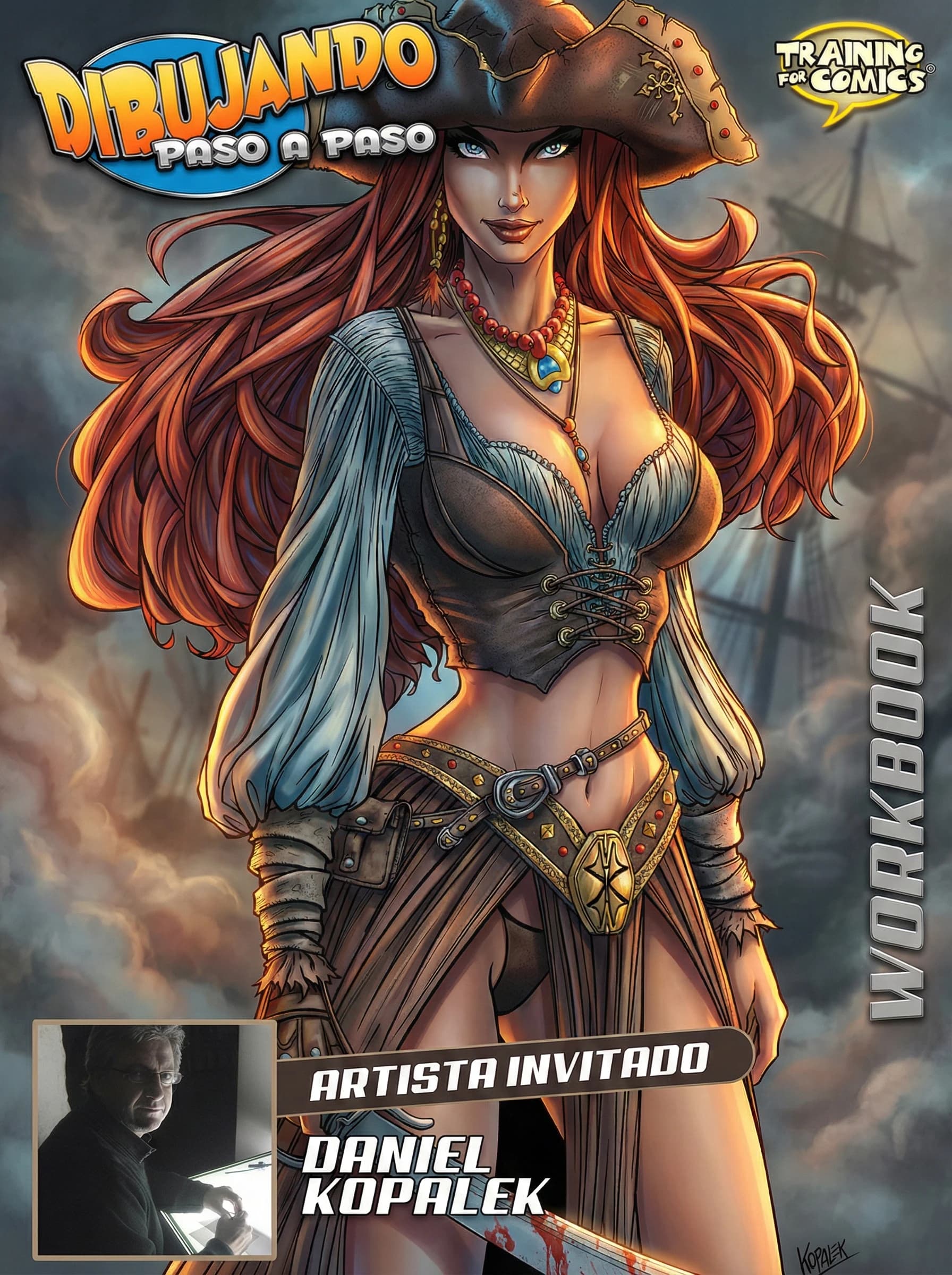 Domina el Arte de Dibujar una Capitana Pirata Legendaria