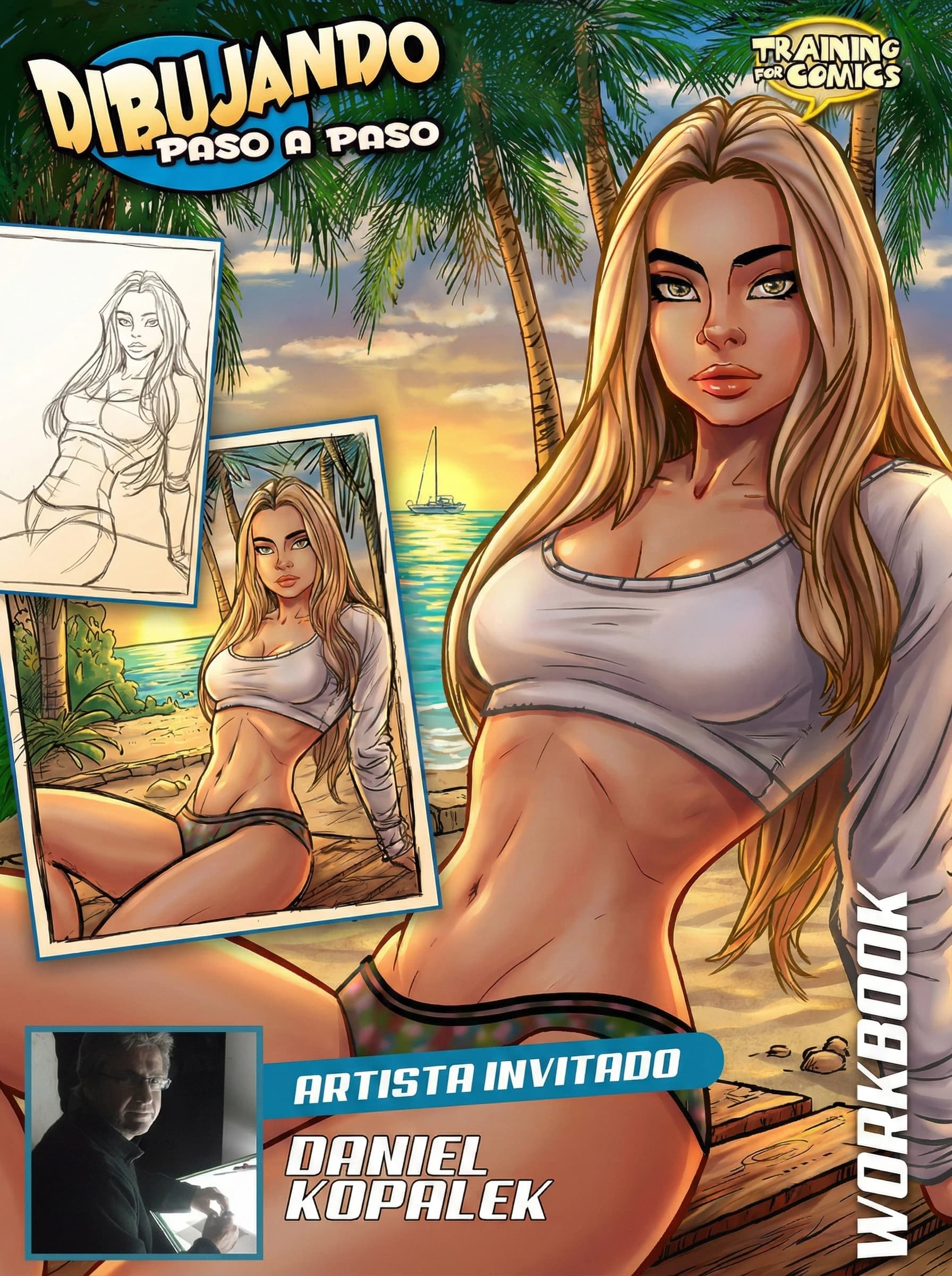 Dibujando una Sirena Caribeña: De Boceto a Color