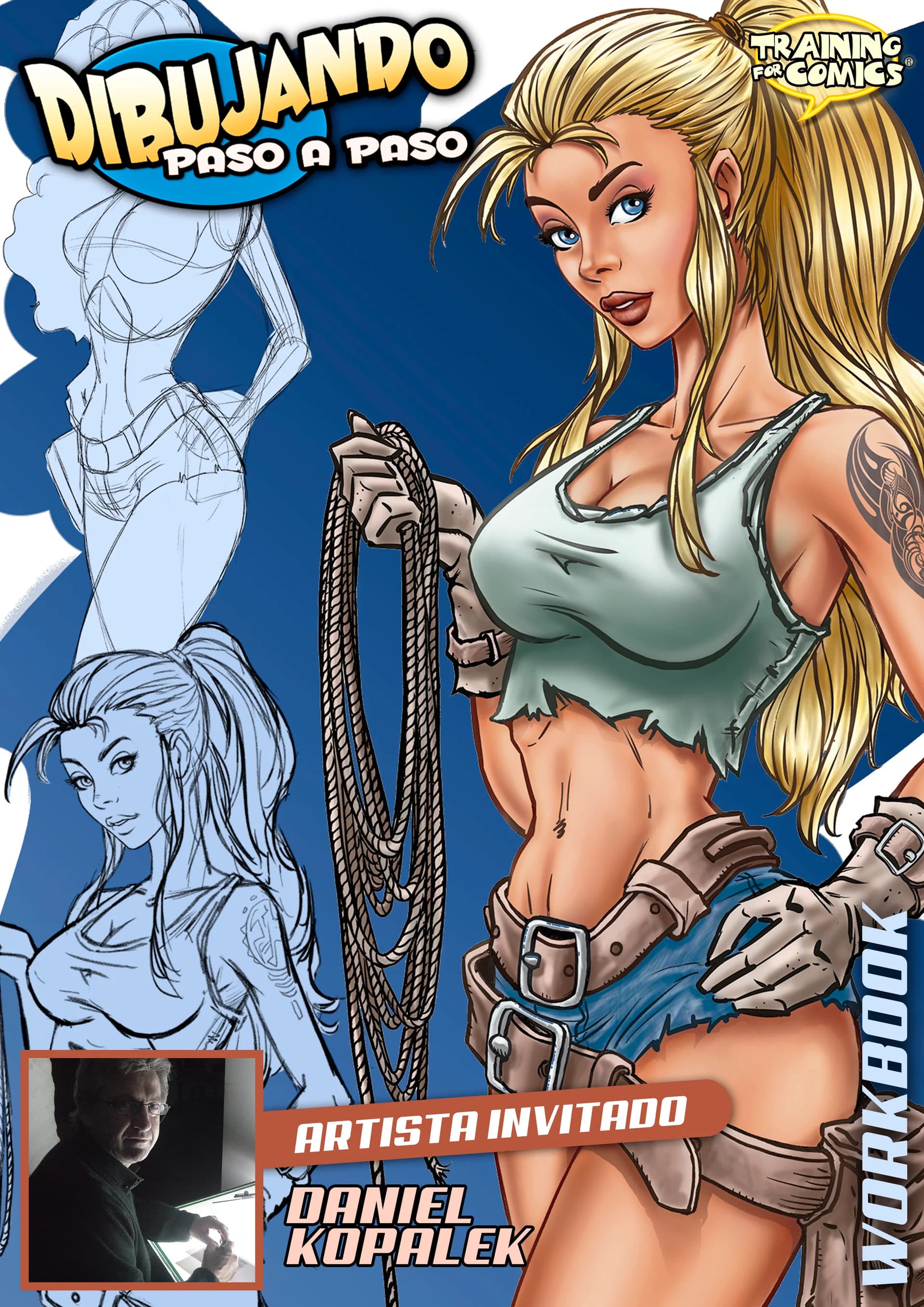 Aventurera Intrépida: Dibujo de Personajes Paso a Paso