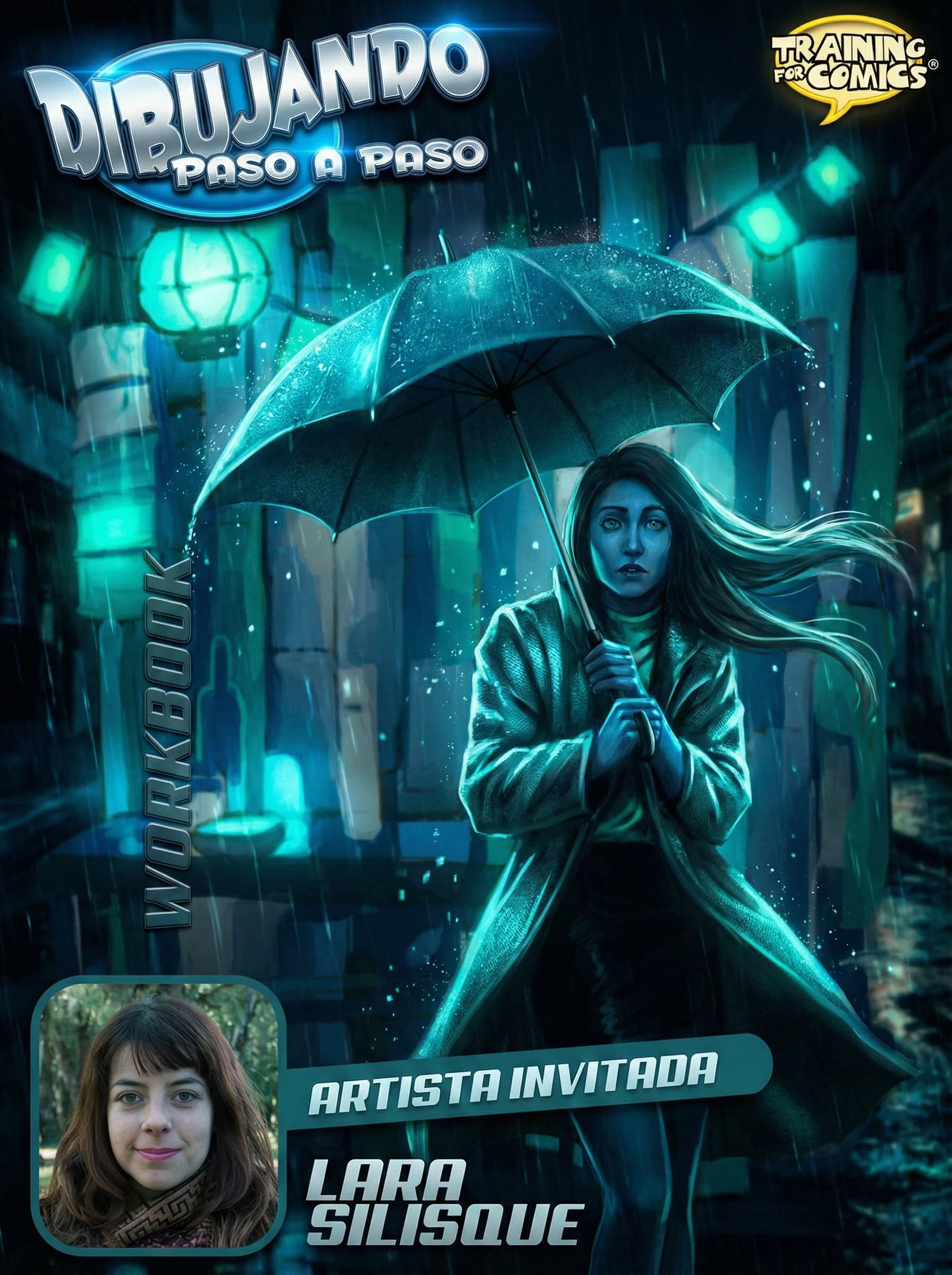 Dama Victoriana Bajo la Lluvia: Ilustración Narrativa