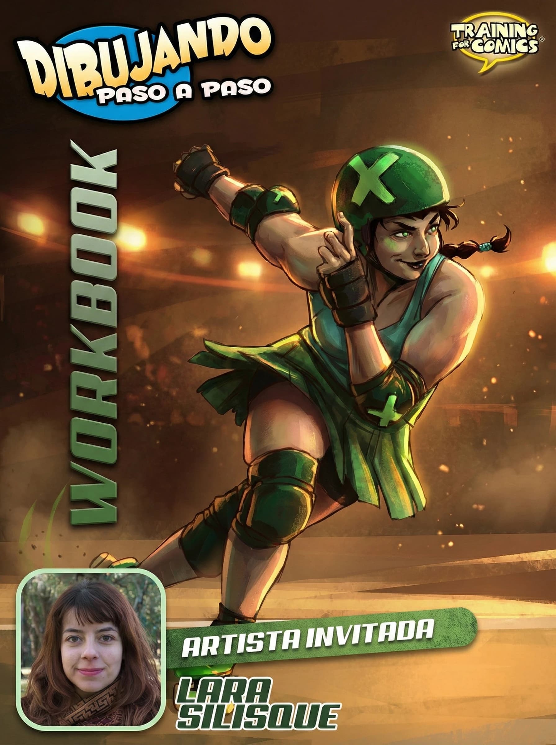 Domina la Acción: Dibuja una Patinadora de Derby Rebelde