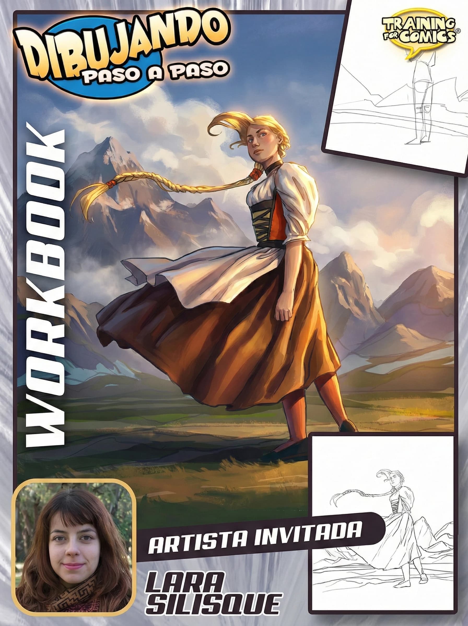 Dibuja una Doncella Alpina: Secretos de Figura y Folklore