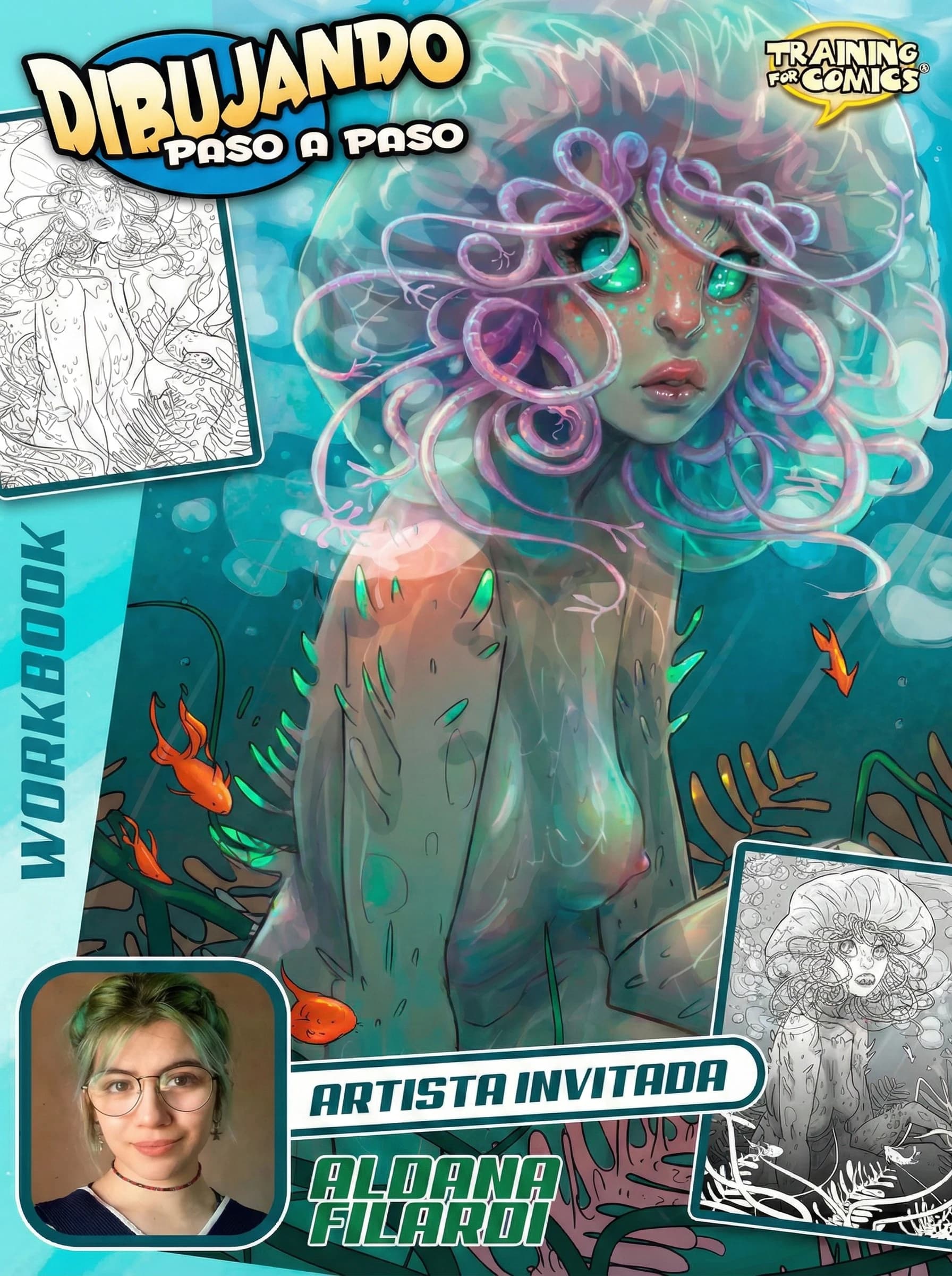 Diseño de Personajes: La Medusa de las Profundidades